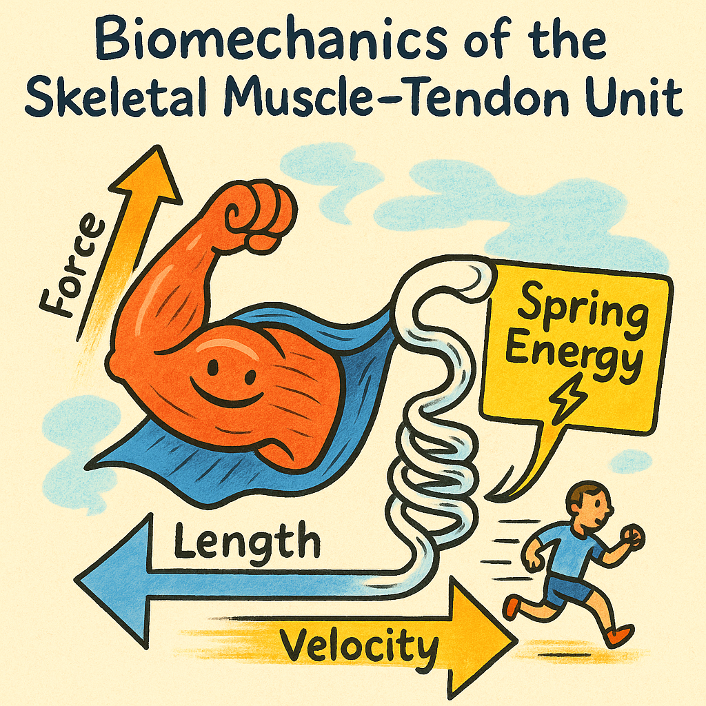 💪 Biomechanics of the Skeletal Muscle–Tendon Unit: Force, Length, Velocity, and Performance