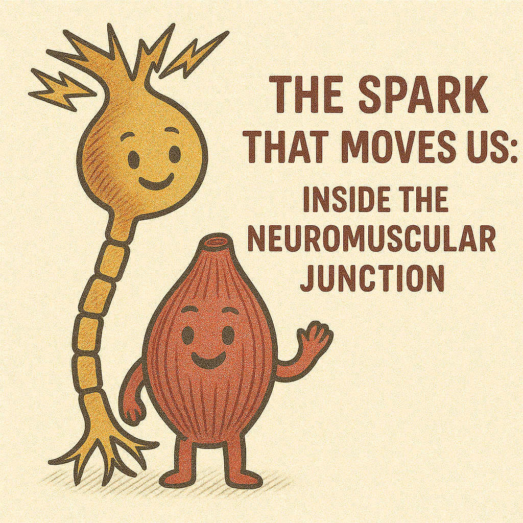 ⚡ The Spark That Moves Us: Inside the Neuromuscular Junction