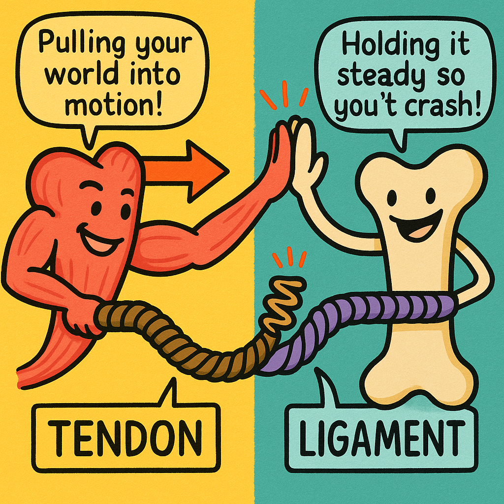 🧵💪 Tendon and Ligament Physiology: The Silent Connectors of Movement and Stability