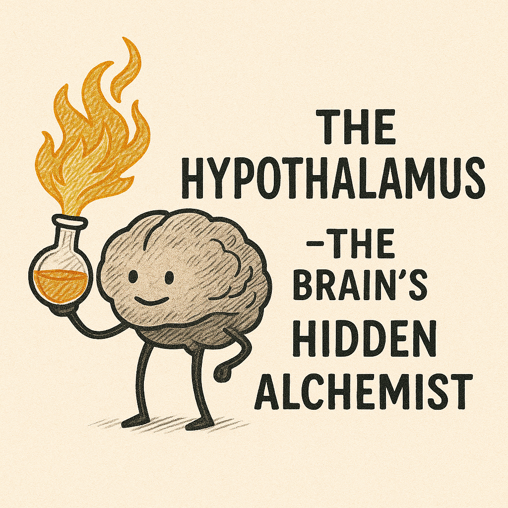 🧠🔥 The Hypothalamus — The Brain’s Hidden Alchemist