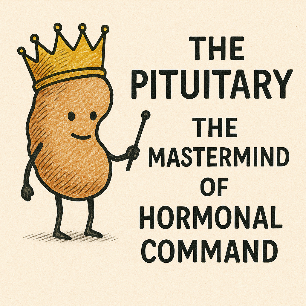 👑 The Pituitary — The Mastermind of Hormonal Command 🧠